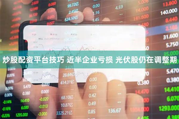 炒股配资平台技巧 近半企业亏损 光伏股仍在调整期